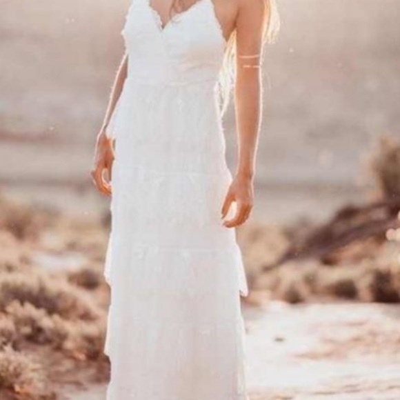 Erin Fetherston Lace Maxi dress For Free People Wedding - Picture 5 of 5